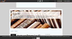 Desktop Screenshot of lgs87.over-blog.com