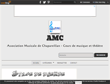 Tablet Screenshot of music.chapa.over-blog.com
