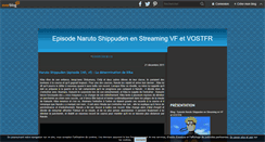 Desktop Screenshot of naruto-shippuden-episode.over-blog.fr