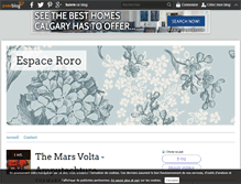 Tablet Screenshot of espace-roro.over-blog.com