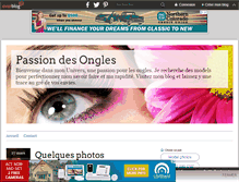 Tablet Screenshot of passiondesongles.over-blog.fr