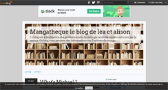 Desktop Screenshot of mangatheque.over-blog.com