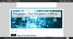 Desktop Screenshot of frivgamesonline.over-blog.com