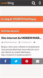 Mobile Screenshot of modem-martinique.over-blog.com