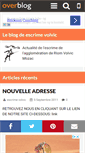 Mobile Screenshot of escrimemozac.over-blog.com