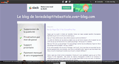 Desktop Screenshot of laviedelaptitebestiole.over-blog.com