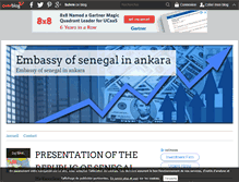 Tablet Screenshot of embassysenegalankara.over-blog.com