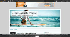 Desktop Screenshot of etoilecyclistedorval.over-blog.com