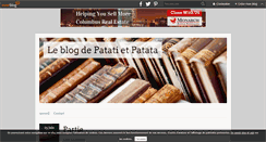 Desktop Screenshot of patatietpatata.over-blog.fr