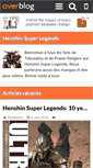 Mobile Screenshot of henshinsuperlegends.over-blog.com