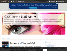 Tablet Screenshot of chokoreto-nails.over-blog.com