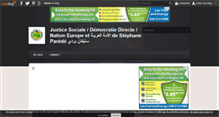 Desktop Screenshot of europeunitairedemocratesocialiste.over-blog.com