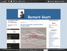 Tablet Screenshot of bernardgiusti.over-blog.com