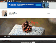 Tablet Screenshot of ericsalch.over-blog.com