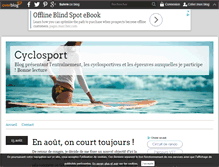 Tablet Screenshot of cyclozone.over-blog.com