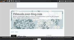 Desktop Screenshot of fifimode.over-blog.com