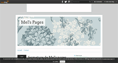 Desktop Screenshot of melspages.over-blog.com