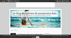 Desktop Screenshot of forum-axis-parapente.over-blog.com