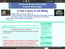 Tablet Screenshot of minhaj.over-blog.com