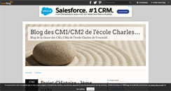 Desktop Screenshot of laclassecm1cm2decdf.over-blog.fr