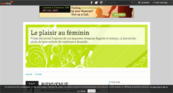 Desktop Screenshot of le-plaisir-au-feminin.over-blog.com