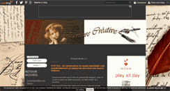 Desktop Screenshot of ecriturecreative.over-blog.com