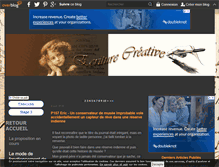 Tablet Screenshot of ecriturecreative.over-blog.com