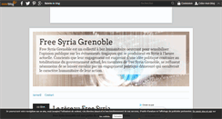 Desktop Screenshot of freesyriagrenoble.over-blog.com