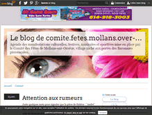 Tablet Screenshot of comite.fetes.mollans.over-blog.com