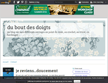 Tablet Screenshot of du-bout-des-doigts.over-blog.com