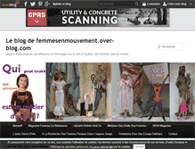 Tablet Screenshot of femmesenmouvement.over-blog.com