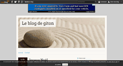 Desktop Screenshot of gitonvranckx.over-blog.com