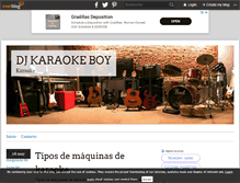 Tablet Screenshot of karaoke.boy.over-blog.es