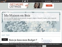 Tablet Screenshot of ma-maison-en-bois.over-blog.com