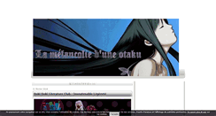 Desktop Screenshot of melancolie-otaku.over-blog.com