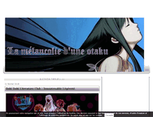 Tablet Screenshot of melancolie-otaku.over-blog.com