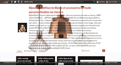 Desktop Screenshot of bijouxcascadenacree.over-blog.com