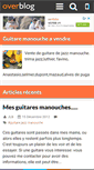 Mobile Screenshot of guitaremanouche.over-blog.com