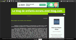 Desktop Screenshot of enfants-ecrans.over-blog.com