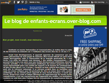 Tablet Screenshot of enfants-ecrans.over-blog.com