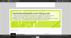 Desktop Screenshot of haniehtorkzadeh.over-blog.com
