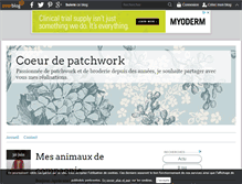 Tablet Screenshot of coeurdepatchwork.over-blog.com