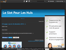 Tablet Screenshot of leslotpourlesnuls.over-blog.com