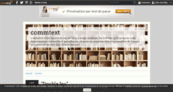 Desktop Screenshot of commtext.over-blog.fr