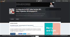 Desktop Screenshot of cgt-educ50.over-blog.com