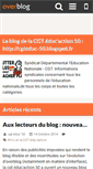 Mobile Screenshot of cgt-educ50.over-blog.com