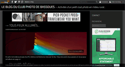 Desktop Screenshot of clubphotodebassoues.over-blog.com