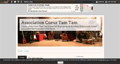 Desktop Screenshot of coeurtamtam.over-blog.com