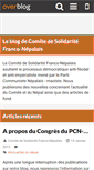 Mobile Screenshot of nouveaunepal.over-blog.com
