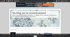 Desktop Screenshot of cuisson-solaire.over-blog.fr